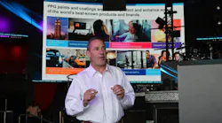 Tom Maziarz, vice president of automotive refinish for the Americas, said PPG is known for its innovation and new products