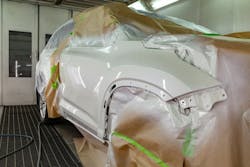 The conclusions of the SCRS study indicate that blending, on average, took 31.59 percent more time than a full refinish, rather than the 50 percent less time allocated in the three information providers' estimating systems. The conclusions of the SCRS study indicate that blending, on average, took 31.59 percent more time than a full refinish, rather than the 50 percent less time allocated in the three information providers' estimating systems.