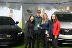 Northwood University students are pictured by the Cadillac display at the 2022 Northwood University International Auto Show. Northwood University students are pictured by the Cadillac display at the 2022 Northwood University International Auto Show.