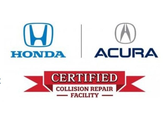 Honda Acura Certified Collision Logo