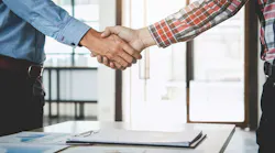 Business deal handshake