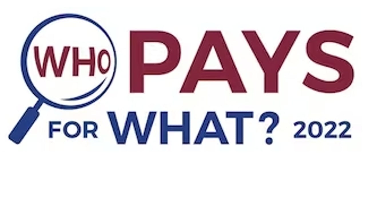 Who Pays for What logo