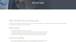 Ase World Class Technicians