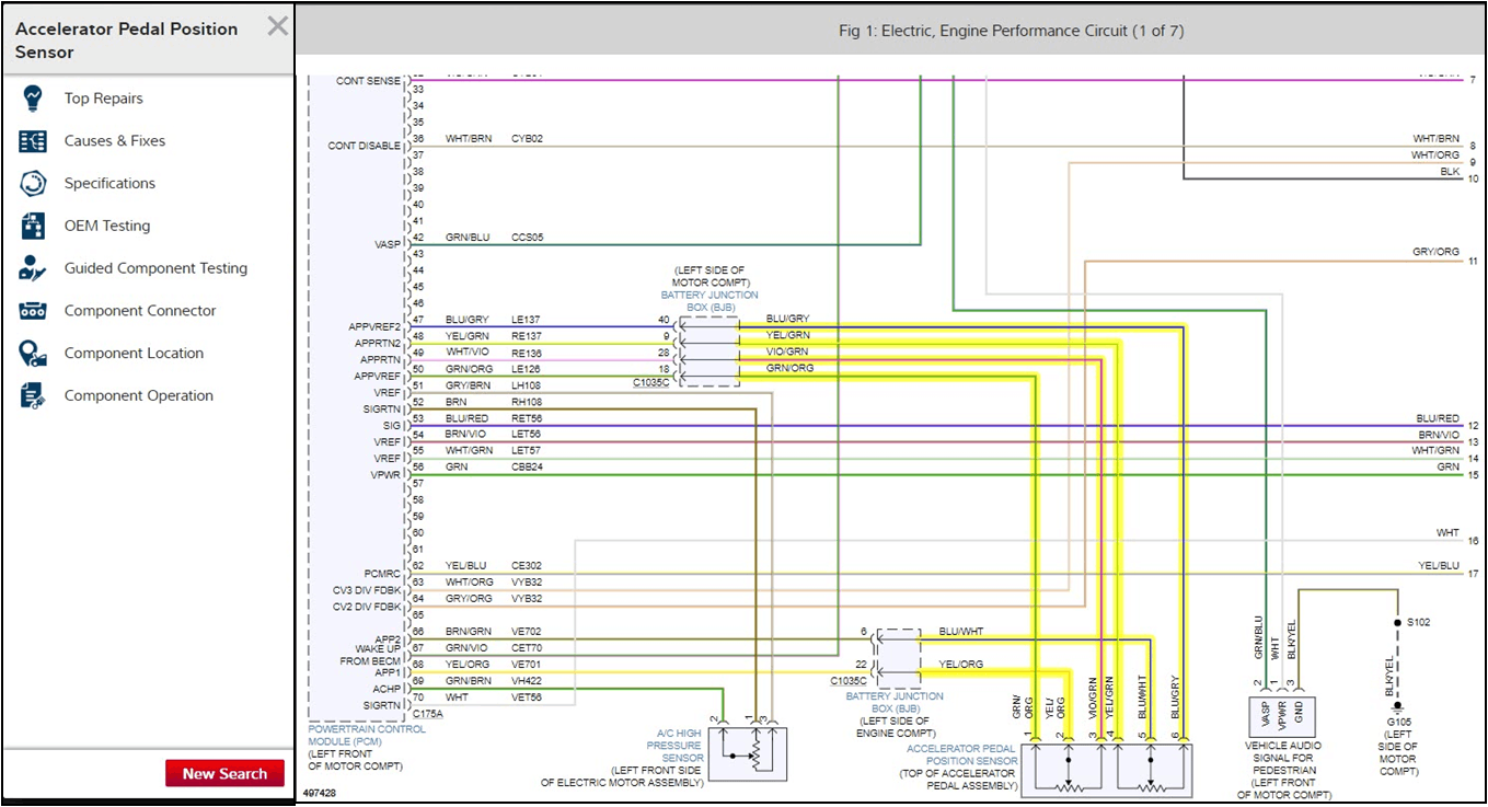 Sun Collision Interactive Wiring Diagram
