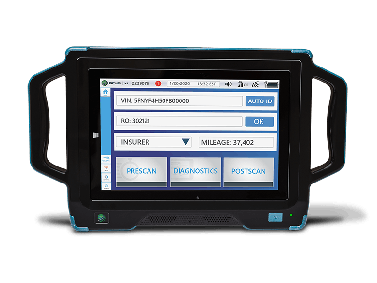 Opus IVS' DriveSafe (shown) and ScanSafe diagnostic tools have been approved for use within the Subaru Certified Collision Network.