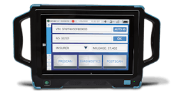 Opus IVS' DriveSafe (shown) and ScanSafe diagnostic tools have been approved for use within the Subaru Certified Collision Network. Opus IVS' DriveSafe (shown) and ScanSafe diagnostic tools have been approved for use within the Subaru Certified Collision Network.