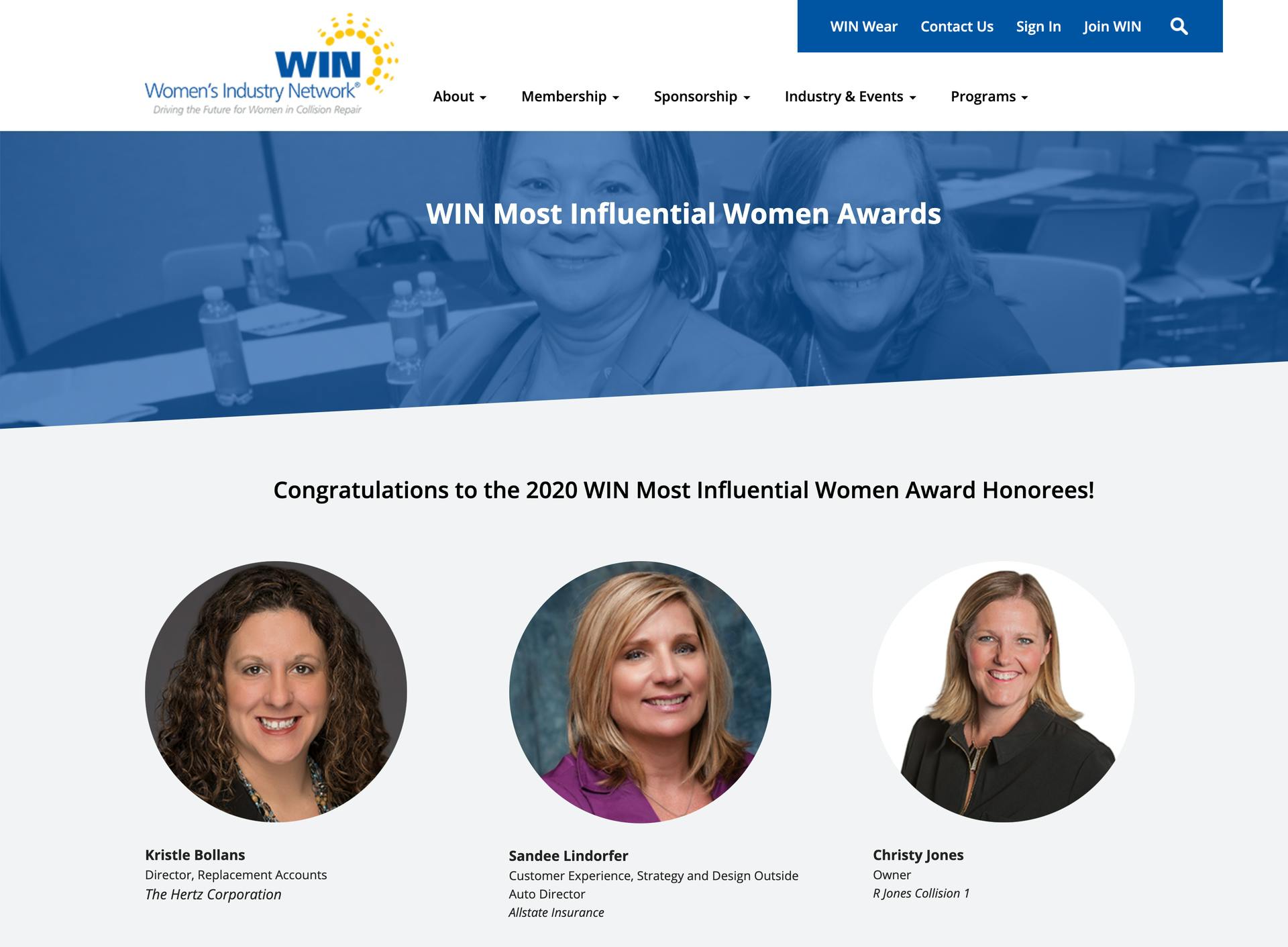 Win Website Miw