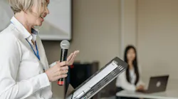 Speaker with microphone