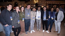 (Left to Right): Steve, Cara, Jill and Tom Matthews, owners of Maaco in Dolton, IL, and AP, Kishan, Vasu, Nick and Jay Patel, who own 11 Maaco locations across the Midwest. (Left to Right): Steve, Cara, Jill and Tom Matthews, owners of Maaco in Dolton, IL, and AP, Kishan, Vasu, Nick and Jay Patel, who own 11 Maaco locations across the Midwest.