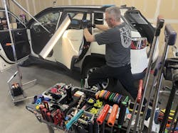 Steven Baxter is a senior tech at Elevated Auto Hail Repair. Steven Baxter is a senior tech at Elevated Auto Hail Repair.