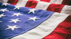 Flag waving
