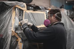 Amato's Auto Body has a staff of 49 workers. Amato's Auto Body has a staff of 49 workers.