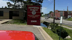 Newgate School Road Sign