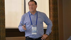 Tim Ronak, senior services consultant at AkzoNobel, speaks on 'Selecting OE Certifications,' one of the classes offered during the event. Tim Ronak, senior services consultant at AkzoNobel, speaks on 'Selecting OE Certifications,' one of the classes offered during the event.