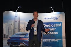 John Griffin, regional commercial director, Automotive and Specialty Coatings, North and South America, talks about the number of business services available to shops. John Griffin, regional commercial director, Automotive and Specialty Coatings, North and South America, talks about the number of business services available to shops.