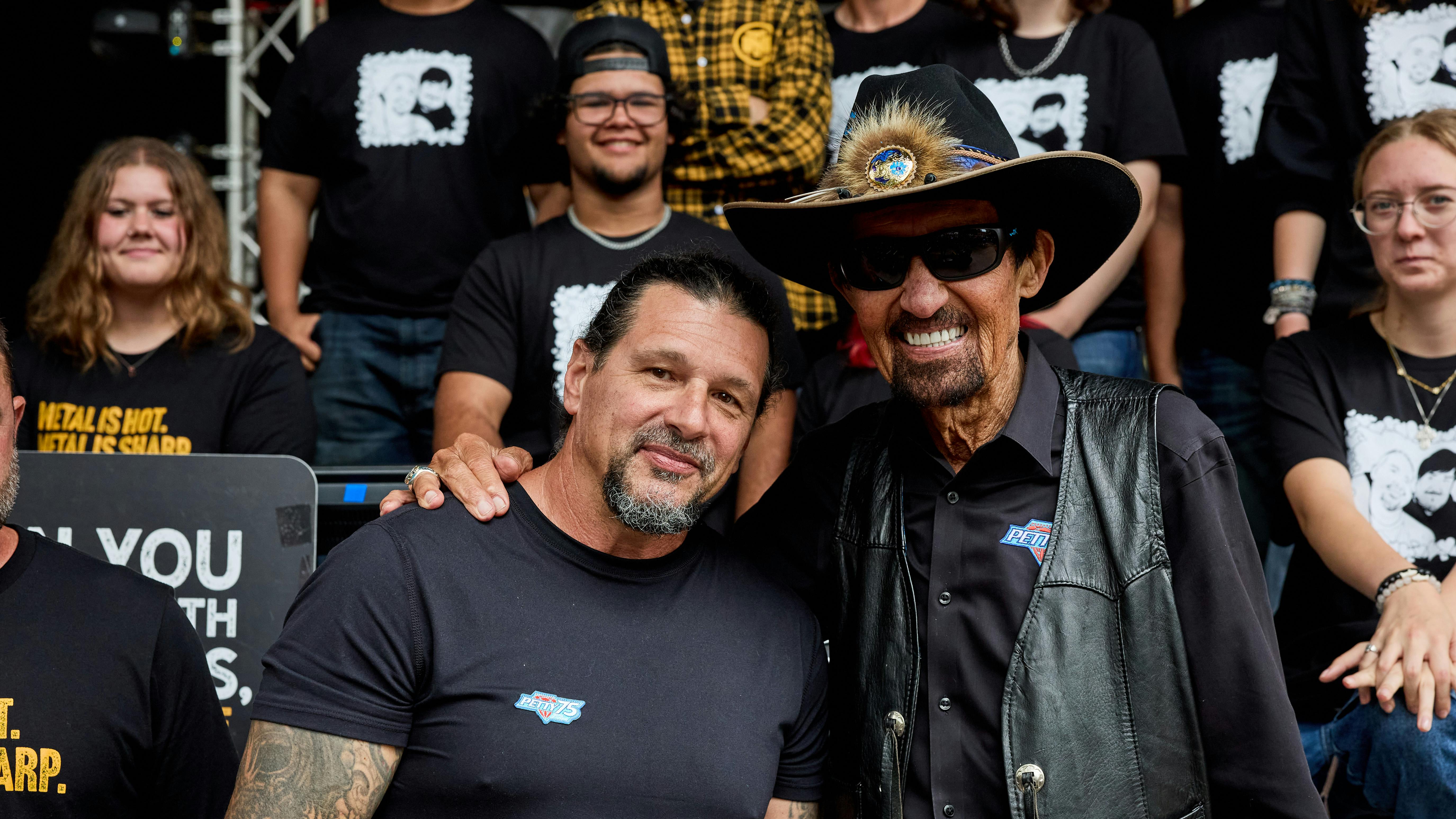 Billy Lane and Richard Petty