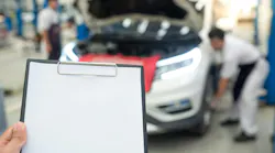 Clipboard in shop