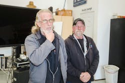 NOT A BENCHWARMER: Master Mentor Dave Baylor (left) likens his position to that of an NFL coach. NOT A BENCHWARMER: Master Mentor Dave Baylor (left) likens his position to that of an NFL coach.