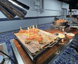 Food options at Nitro-X. Food options at Nitro-X.