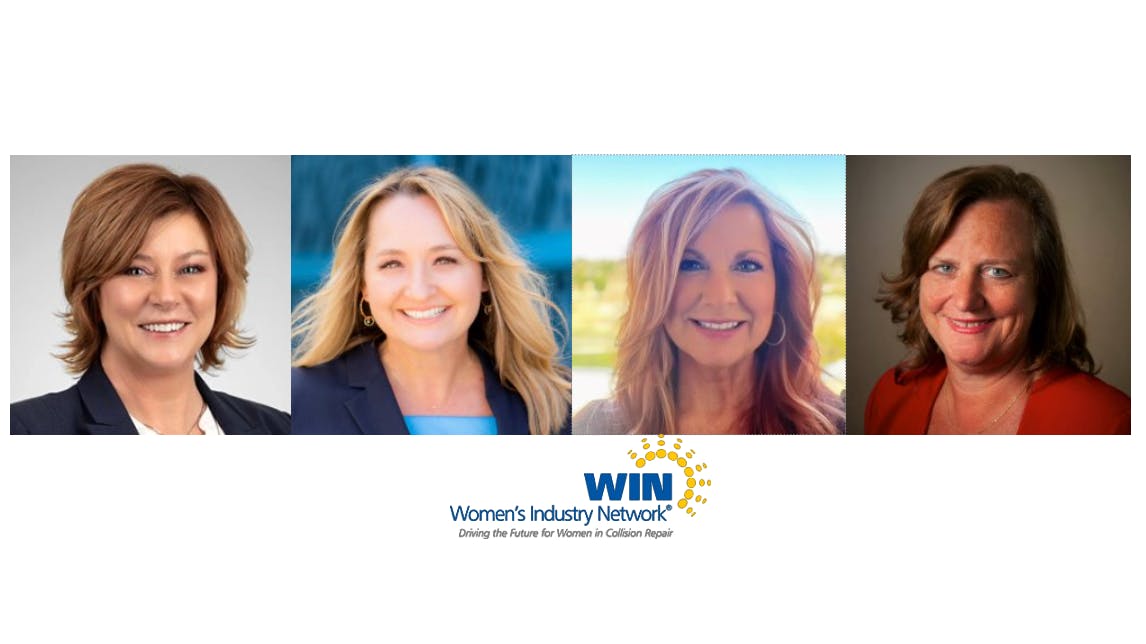 From the left, Lori Barrington, Jamie Shackelford, Melissa Dunn, and Kathy Coffey