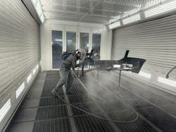 Shannon’s Auto Body is fond of using Spanesi products. Shannon’s Auto Body is fond of using Spanesi products.