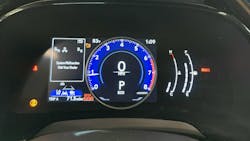 FIGURE 2: When the author started the car, icons were illuminated, warning the rear side blind spot system and park assist were off. FIGURE 2: When the author started the car, icons were illuminated, warning the rear side blind spot system and park assist were off.