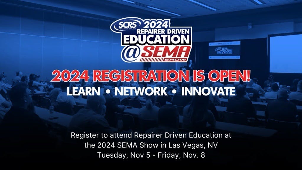SCRS SEMA Show Graphic