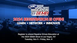 SCRS SEMA Show Graphic SCRS SEMA Show Graphic