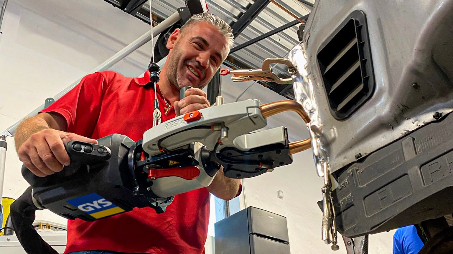 Panel Replacement with Resistance Spot Welder