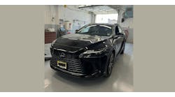 Figure 1: The 2023 Lexus RX350 had instrument cluster lights on, although the scan tool showed no codes. Figure 1: The 2023 Lexus RX350 had instrument cluster lights on, although the scan tool showed no codes.