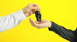 Handing over keys