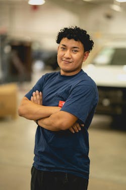 Melvin Sanchez received a nomination for the 2024 Techs Rock Awards this spring. Melvin Sanchez received a nomination for the 2024 Techs Rock Awards this spring.