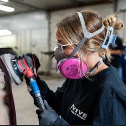 Madysen Smith is a refinishing technician with Noaker’s Auto Body in Duncannon, Pennsylvania, and a recent graduate of Dauphin County Technical School. Madysen Smith is a refinishing technician with Noaker’s Auto Body in Duncannon, Pennsylvania, and a recent graduate of Dauphin County Technical School.