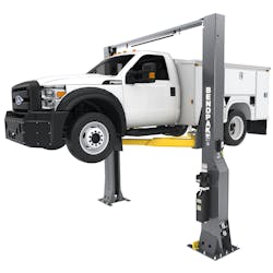 BendPak 20AP Lift Offers Over 90' Max Lifting Height BendPak 20AP Lift Offers Over 90' Max Lifting Height