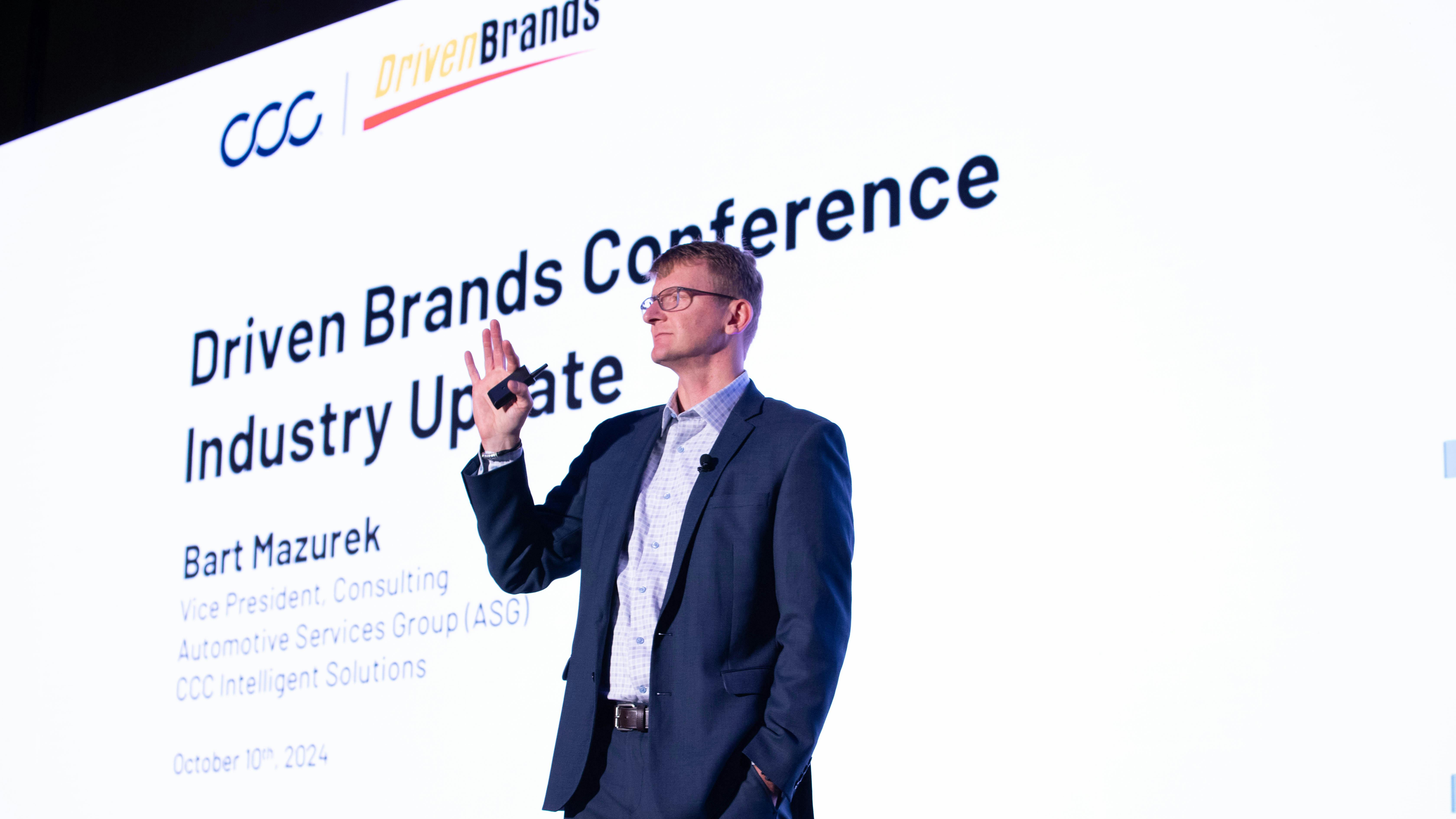 Bart Mazurek, vice president of consulting for the Automotive Services Group at CCC Intelligent Solutions, suggests that attendees ought to rethink their hospitality style.