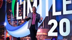 Damien Reyna, COO of Driven Brands, discusses the state of the collision repair industry during the “Limitless 2024” conference in Dallas on Wednesday, October 9, 2024. Damien Reyna, COO of Driven Brands, discusses the state of the collision repair industry during the “Limitless 2024” conference in Dallas on Wednesday, October 9, 2024.