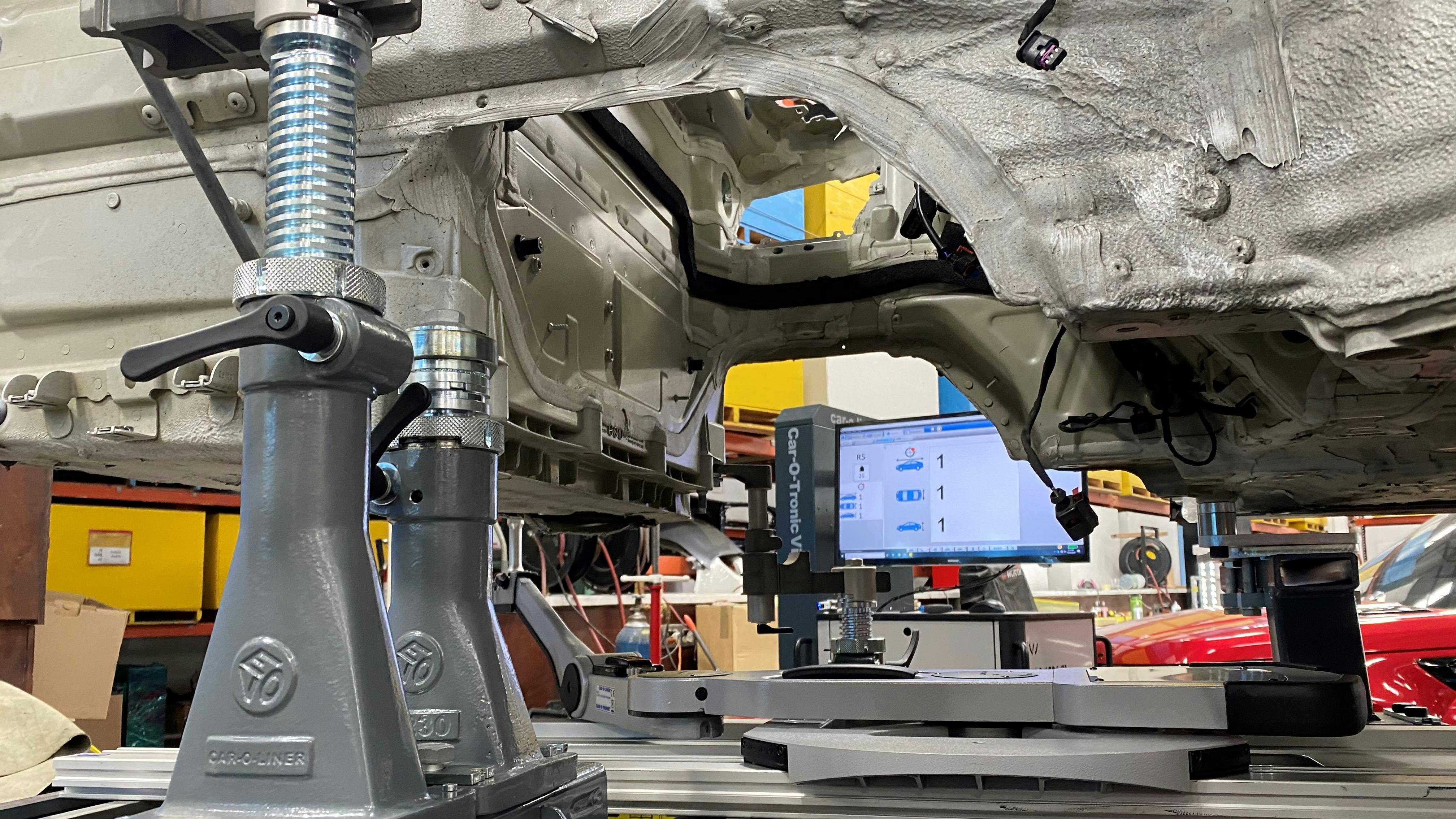 All proper structural repairs begin with using 3D-measuring systems during damage analysis.