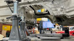 All proper structural repairs begin with using 3D-measuring systems during damage analysis. All proper structural repairs begin with using 3D-measuring systems during damage analysis.