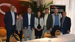 At a media event Wed., Nov. 6, 3M and BASF gave details of their collaboration to co-develop and deliver SOPs and training content to the collision repair industry. At a media event Wed., Nov. 6, 3M and BASF gave details of their collaboration to co-develop and deliver SOPs and training content to the collision repair industry.