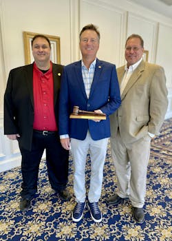 From left: Doug Brown, ALI Chairman, Schanze, and R.W. “Bob” O’Gorman, ALI president. From left: Doug Brown, ALI Chairman, Schanze, and R.W. “Bob” O’Gorman, ALI president.