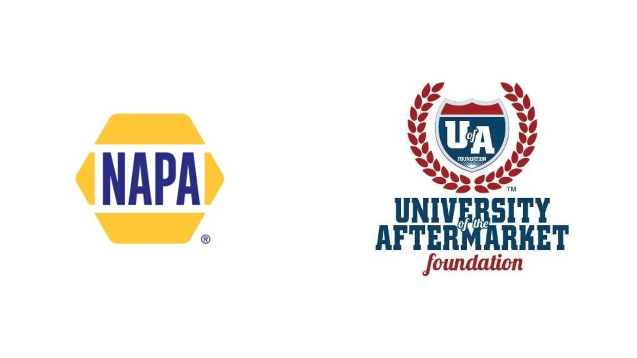 NAPA and University Aftermarket logos