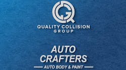 QCG and Auto Crafters Auto Body logos QCG and Auto Crafters Auto Body logos