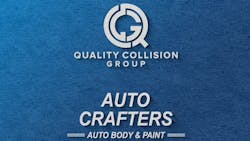 QCG and Auto Crafters Auto Body logos QCG and Auto Crafters Auto Body logos