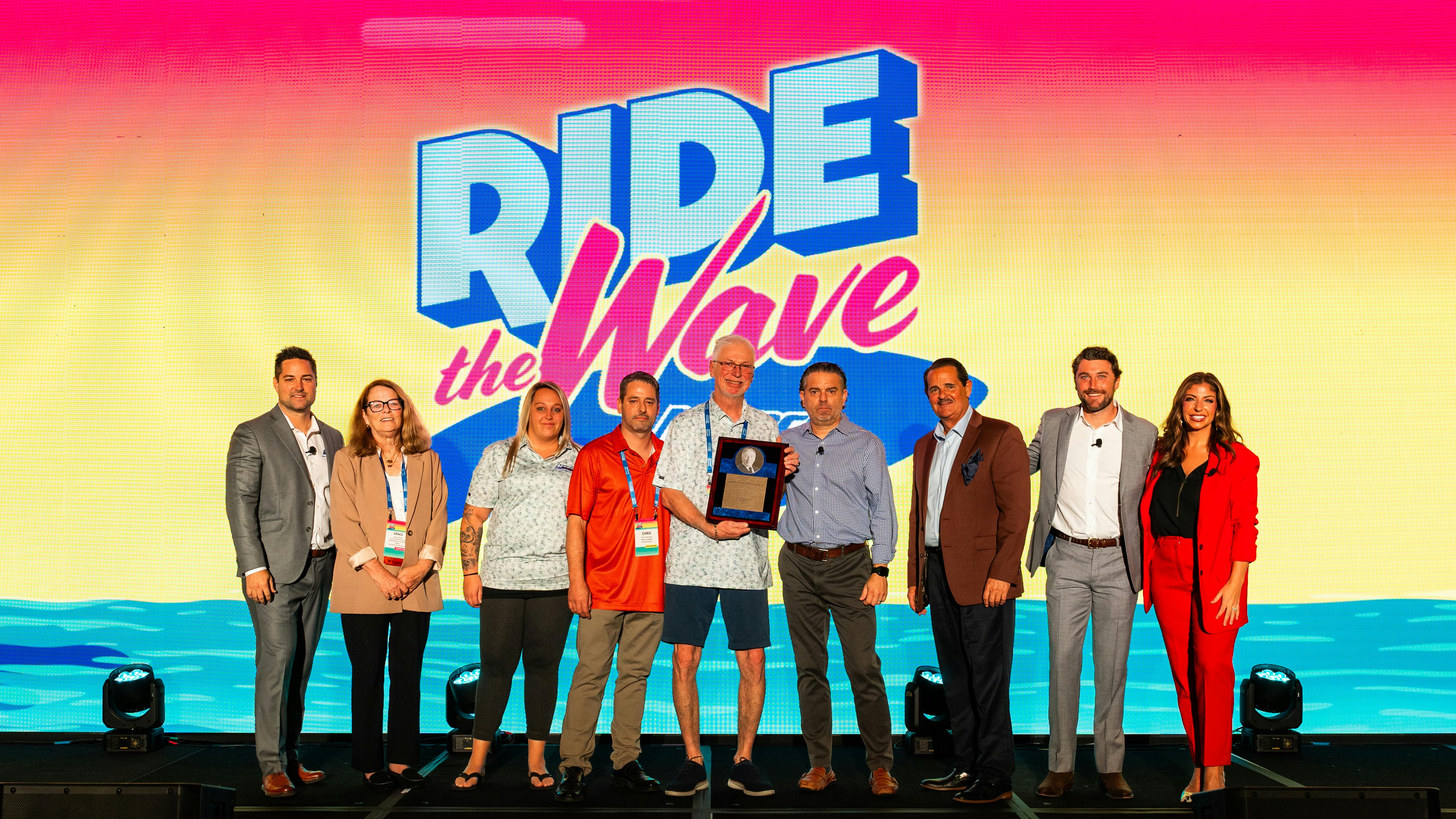 Joe Houghton and Maaco Leadership Team