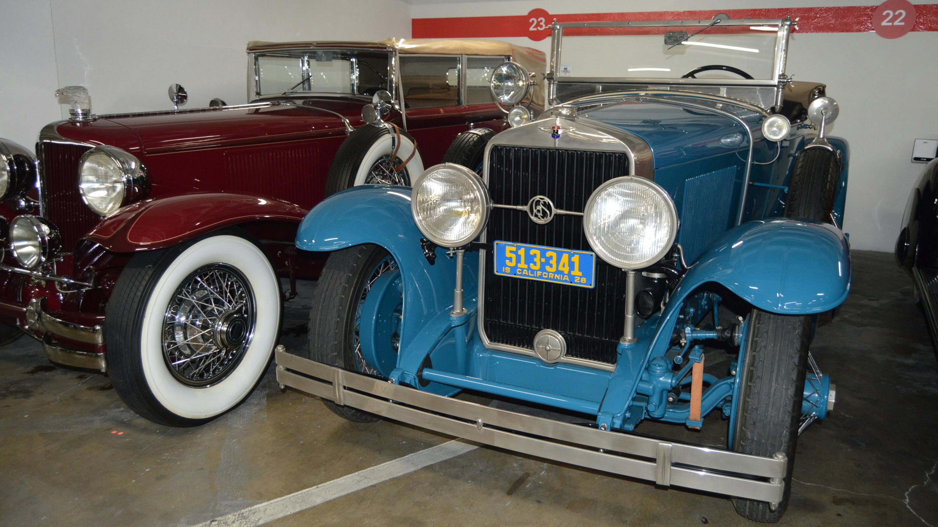 FenderBender/ABRN Editor-in-Chief photographed these fine 1920s specimens in the Petersen Automotive Museum's Vault in Dec. 2023.