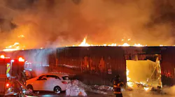 Fire at Indianapolis