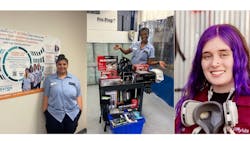 From left: Diamond Molina, Teisha Chambers, and Esperanza Calderon. From left: Diamond Molina, Teisha Chambers, and Esperanza Calderon.