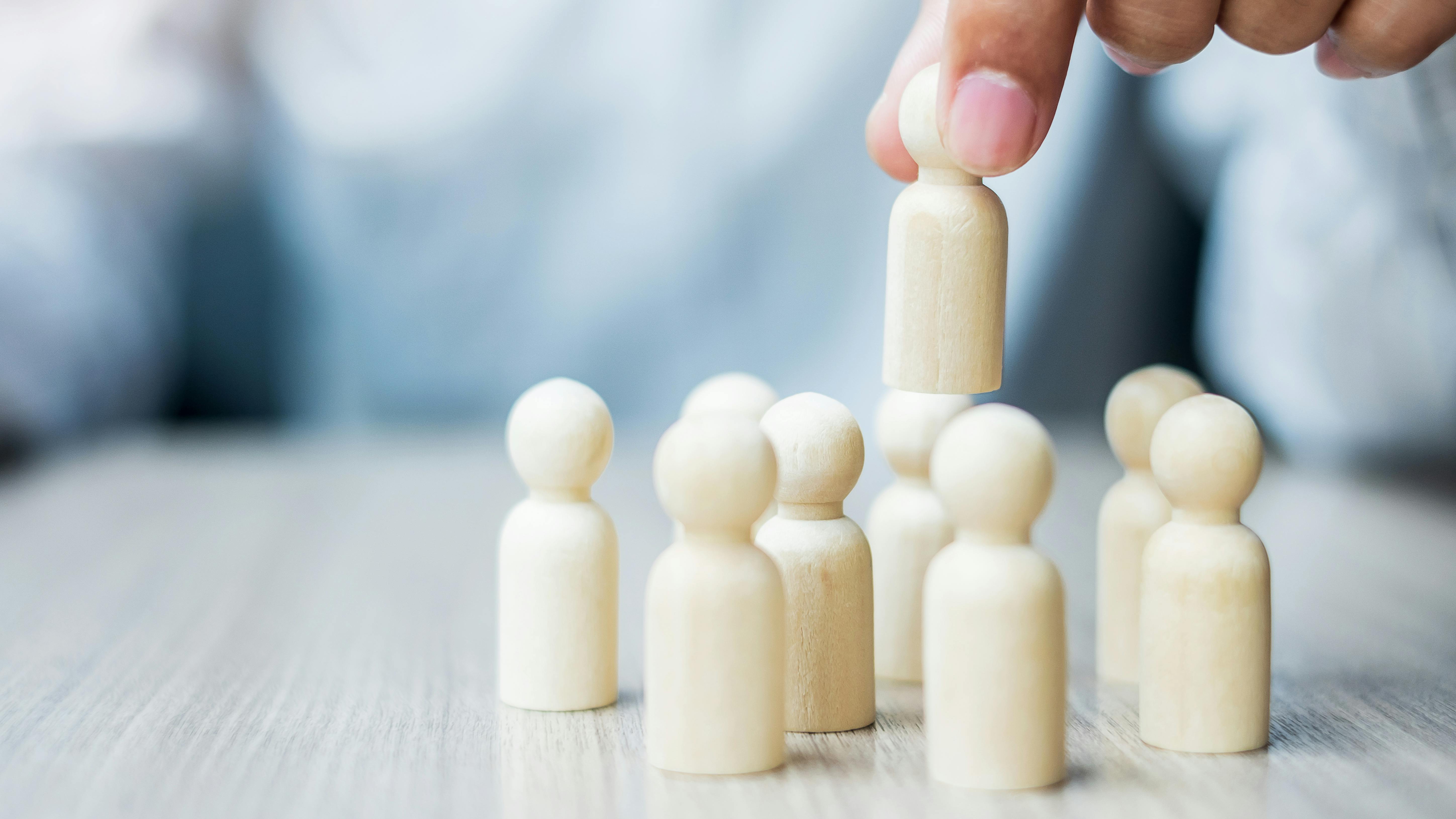 Hand-selecting staff