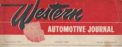 A popular 1955 trade journal. Trade journals were localized in the 1940s and 1950s. A popular 1955 trade journal. Trade journals were localized in the 1940s and 1950s.