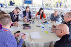 The ColorVision Team works on a Platinum exercise together The ColorVision Team works on a Platinum exercise together